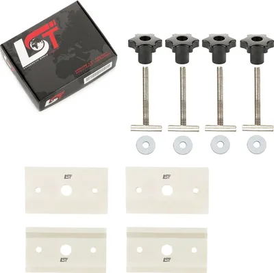 Produktbild von Profilschienen 50mm Schrauben Gleiter Flexboard Set für VW TRANSPORTER T5 T6