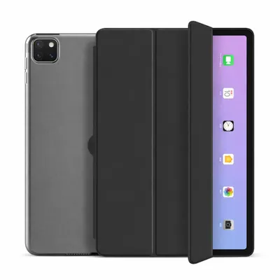 Produktbild von Schutzhülle für Apple  iPad  Pro  13" M5  (2025) M4 (2024) Smart Cover Etui Tasche Hülle Wake Up / Sleep Funktion - SCHWARZ