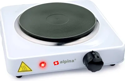 Zdjęcie produktu dla Kuchenka elektryczna turystyczna jednopalnikowa ALPINA 1000W