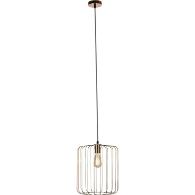 Produktbild von Brilliant Pendelleuchte Flavian Kupfer max. 60W E27 ohne Leuchtmittel kürzbar