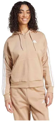 Image de Sweat à capuche Adidas Essentials 3 Stripes pour Femme