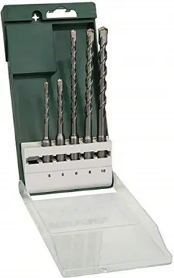 Produktbild von Bosch SDS-plus Hammerbohrer-Set 5-tlg. 5/6/6/8/10mm Beton Bohrer 2609255541