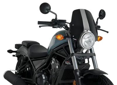 Immagine prodotto di Cupolino PUIG naked sport nero omologato ABE per Honda