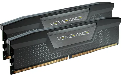 Image de DDR5  32GB PC 6000 CL36 CORSAIR KIT (2x16GB) VENGEANCE Black retail