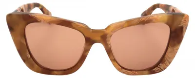 Image de Lunettes de soleil pour femme Maxmara MM0099 Havana 50/18/140