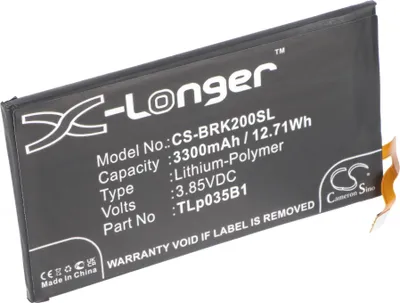 Immagine prodotto di Batteria adatta per BlackBerry KEY2, BBF100-1, BBF100-2, BBF100-4, BBF100-6, BBF100-8, BBF100-9, TLp035B1