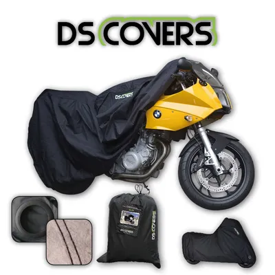 Produktbild von Motorrad-Abdeckplane "Alfa", schwarz, Größe M, Maße: L 203 cm x B 89 cm x H 120 cm