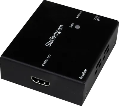 Obrázok produktu pre StarTech.com ST121HDBTDK, 4096 x 2160 px, AV vysielač a prijímač, 70 m, Kábel, Čierna