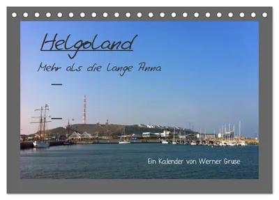 Produktbild von Helgoland (Tischkalender 2027 DIN A5 quer), CALVENDO Monatskalender