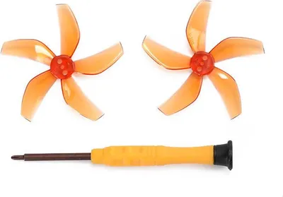 Produktbild von Für DJI Neo Drohne RCSTQ 1 Paar Farbenfrohe Ersatz Propeller Blätter Gear Orange