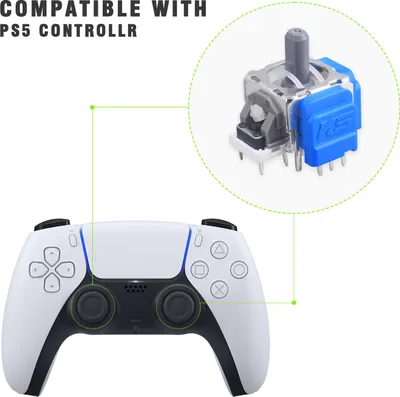 Immagine prodotto di INF Joystick TMR per PS5 - Confezione da 2