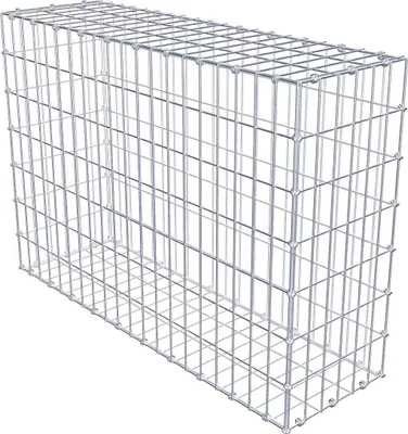 Produktbild von Gabione 100 cm x 70 cm x 30 cm (L x H x T), Maschenweite 5 x 10 cm, Spiralring