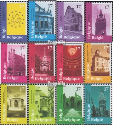 Produktbild von Briefmarken Belgien 1998 Mi 2815-2826 (kompl.Ausg.) postfrisch Europäische Denkmaltage