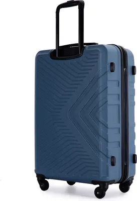 Produktbild von Travelhouse Bali Stabiler Koffer-Set 3tlg. Trolley Koffer Reisekoffer Blau ABS Hartschalen Kofferset Trolley 4 Rollen TSA Kombinationsschloss