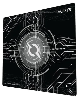 Produktbild von Gaming-Mauspad, M 450x400, AQIRYS GRUIS, Schwarz