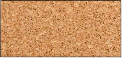 Produktbild von Stahl Magnettafel Querformat 37x78cm Kork