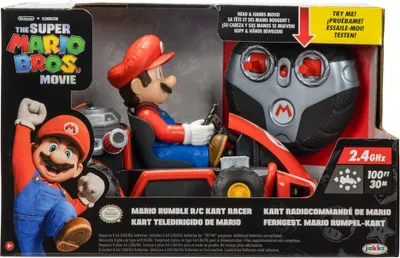 Image de Super Mario Bros Remote Control Car with 2.4GHz Technology