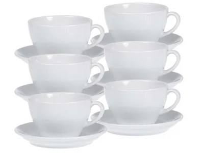 Obrázek produktu pro Esmeyer 433-255 Kaffeetassen-Set weiß 12-teilig