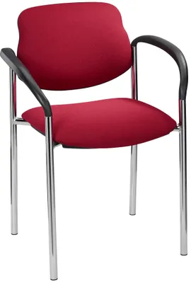 Produktbild von Nowy Styl 2 Besucherstühle rot