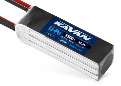 Produktbild von Kavan 3300mAh/22 2V 40/80C 73 Modellbauakkus