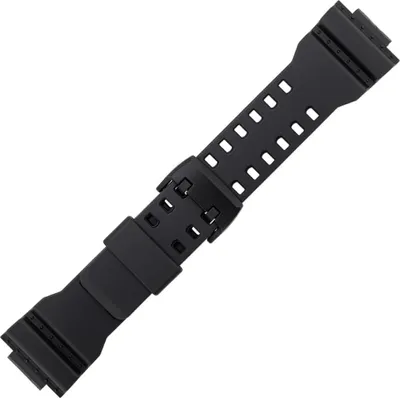 Obrázek produktu pro Casio Plastový černý řemínek 10536683 pro GA-700-1A GA-700-1B 16 mm