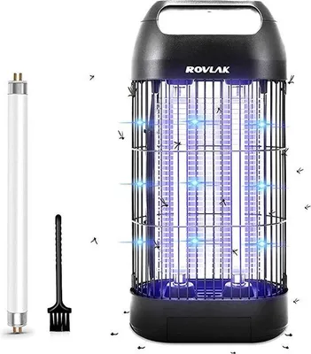 Obrázok produktu pre Lapač hmyzu s UV žiarením, elektrický lapač hmyzu, lampa proti komárom bez chemikálií pre vnútorné aj vonkajšie použitie.