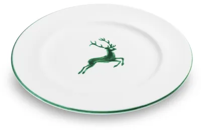 Immagine prodotto di Gmundner Vetroceramica Verde Cervo Piatto Assiette Gourmet (Ø 27 cm)