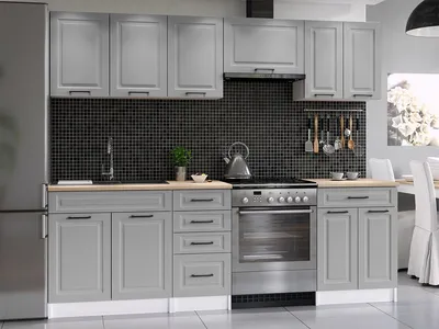 Obrázek produktu pro Kuchyňská linka INGRID 240cm - Popel