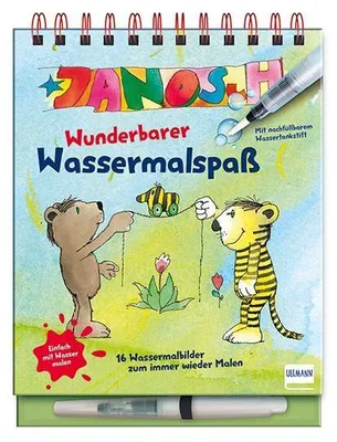 Produktbild von Janosch - Wunderbarer Wassermalspaß