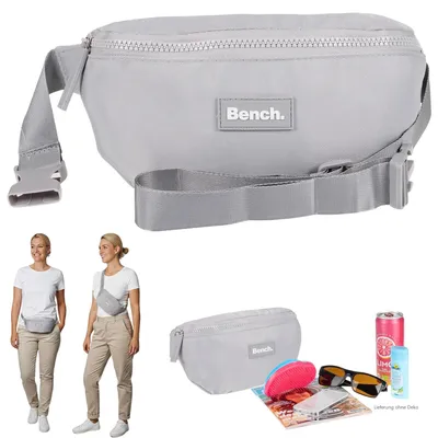 Produktbild von Bauchtasche Damen Hüfttasche Crossbag Travel Crossbody Bag Gassi Waist Bag Fahrrad Outdoor Tasche ebike Gürteltasche Bench Nova 64217 2800 Grau +e