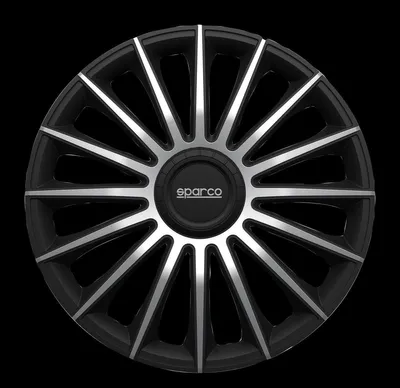 Immagine prodotto di SPARCO Set da 4 Treviso 13'' - Nero e grigio argento