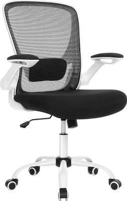 Obrázok produktu pre Ergonomická kancelárska stolička Famanu s odklápateľými podrúčkami – čierna