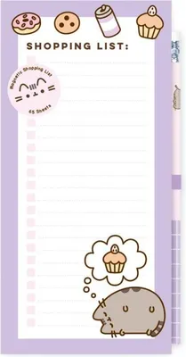 Produktbild von Pusheen - Notizblock mit Kühlschrankmagnet + Bleistift aus der Moments Kollektion