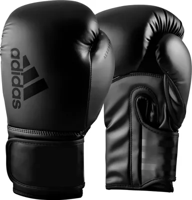 Produktbild von Adidas Boxhandschuhe "Hybrid 80", 12 oz., Schwarz