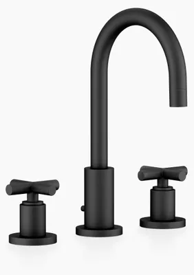 Immagine prodotto di Dornbracht TARA Mélangeur de lavabo à trois trous avec garniture d'écoulement, saillie 135mm, 20710892-33, 20710892-33