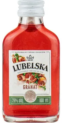 Obrázek produktu pro Likér Lubelska, příchuť granátového jablka, 100 ml