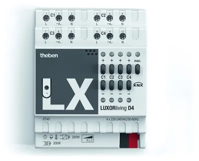 Productafbeelding van Theben universele dimmer, LUXORliving, 4-voudig, model D4
