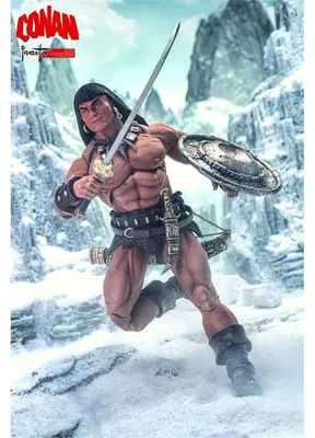 Productafbeelding van Conan de Barbaren, Frazetta-beeldje, icoon, 17 cm