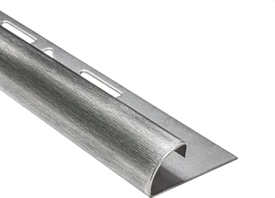 Produktbild von Viertelkreis Edelstahlschiene Profil Fliesenschiene Edelstahl V2A L250cm 11mm gebürstet
