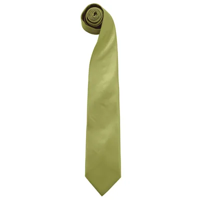 Immagine prodotto di Cravatta a clip Premier da uomo, vari colori (2 pezzi/confezione) RW6938 (taglia unica) (verde erba)