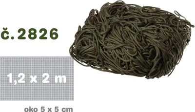 Zdjęcie produktu dla Siatka dekoracyjna 2x1,2 m, oczka 5x5 cm