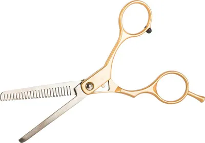 Produktbild von Verk 01858 Effilierschere für Haare, goldfarben