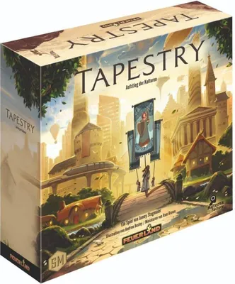 Produktbild von Tapestry Brettspiel, Strategiespiel für 1-5 Spieler ab 12 Jahren