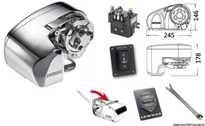 Obrázek produktu pro 6657011198-311 Kotevní naviják Pro Series 1000 8 mm