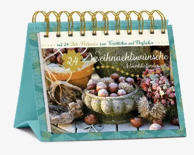 Produktbild von Tisch-Adventskalender "24 Weihnachtswünsche"