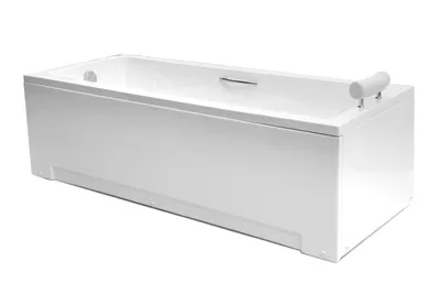 Zdjęcie produktu dla Wanna biała NICOLE AKRYLOWA PRAWA/LEWA KOMPLET 170x70x52
