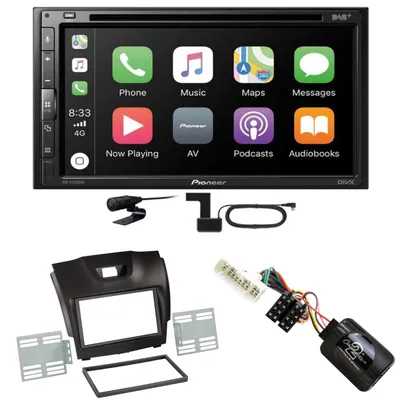 Produktbild von Pioneer AVH-Z5200DAB CarPlay Android Auto USB MP3 CD Einbauset für Isuzu D-Max 2