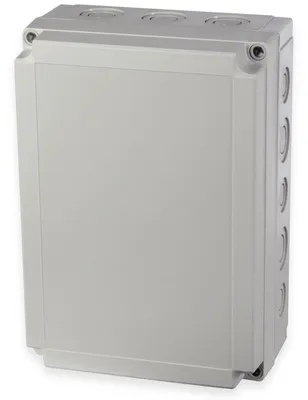 Produktbild von FIBOX Gehäuse, MNX PCM 200/100 G, 255x180x100, PC Gehäuse m.Vorprägungen,grauer Deckel