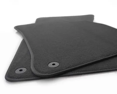 Immagine prodotto di Tappetini per Audi A4 S4 RS4, B6 B7 8E (2001-2007) Tappeti in velluto per auto di alta qualità, 2 pezzi neri anteriori