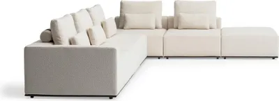 Zdjęcie produktu dla Sofa narożna w kształcie litery L Sofa tapicerowana Modułowy system sof